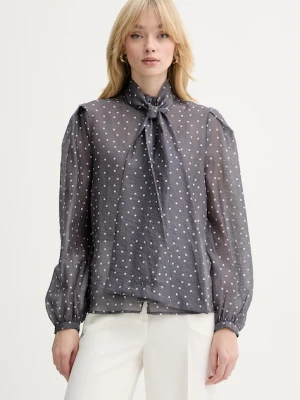 Silvian Heach koszula z dodatkiem lnu TINIZ