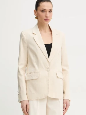 Silvian Heach marynarka jednorzędowa damska lniana PILLIK