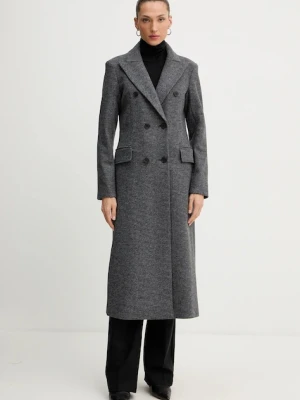 Silvian Heach płaszcz ALBACETE kolor szary GPA25010CP