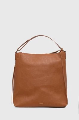 Silvian Heach plecak kolor brązowy duży gładki