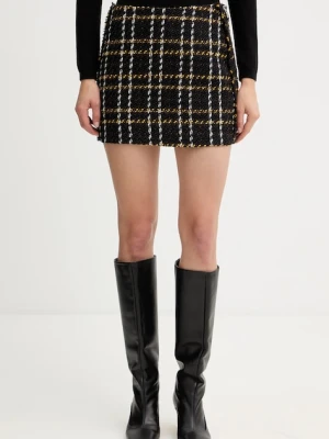 Silvian Heach spódnica HIGINIO kolor brązowy mini prosta GPA25198MG