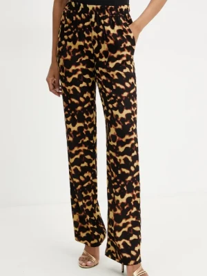 Silvian Heach spodnie ERMAN damskie kolor czarny proste high waist GPP25372PA