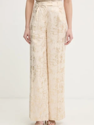 Silvian Heach spodnie z dodatkiem lnu RAKOP