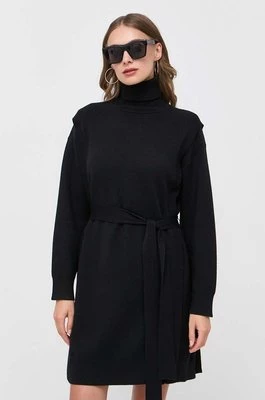 Silvian Heach sukienka kolor czarny mini oversize