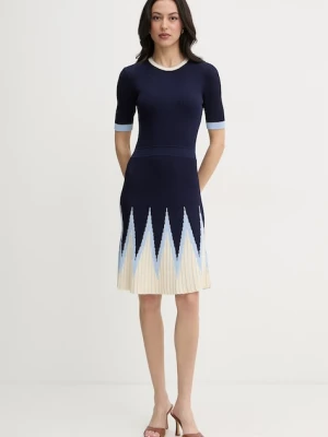 Silvian Heach sukienka sweterkowa z wiskozy ALLANDI