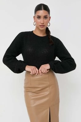 Silvian Heach sweter damski kolor czarny ciepły