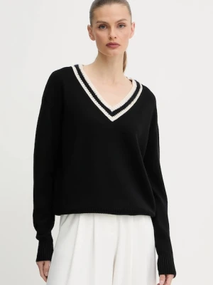 Silvian Heach sweter OLIVIER damski kolor czarny GPA25287MA