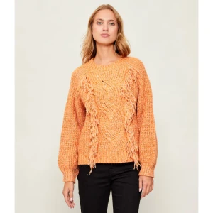 Silvian Heach Sweter | Oversize fit | z dodatkiem wełny