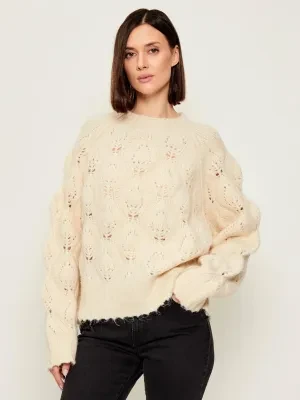 Silvian Heach Sweter | Oversize fit | z dodatkiem wełny