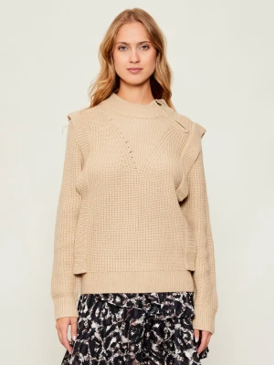 Silvian Heach Sweter | Regular Fit beżowy