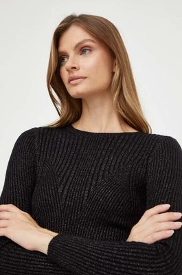 Silvian Heach sweter z domieszką wełny damski kolor czarny lekki