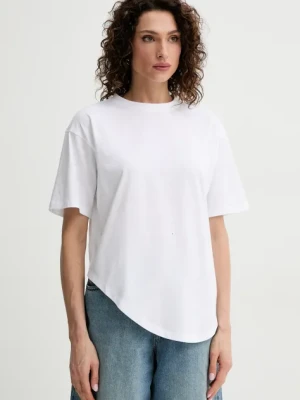 Silvian Heach t-shirt bawełniany SILKE damski kolor biały GPP25097TS