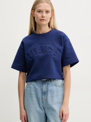 Silvian Heach t-shirt BRINGAM damski kolor granatowy GPP25118FE