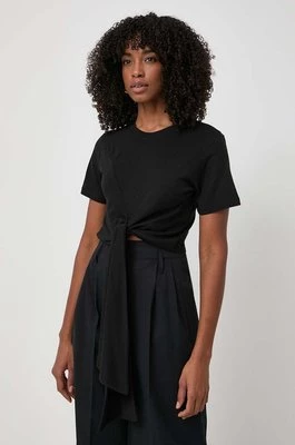 Silvian Heach t-shirt damski kolor czarny