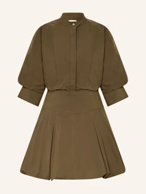 Simkhai Sukienka Effie Bubble Z Rękawami 3/4 gruen