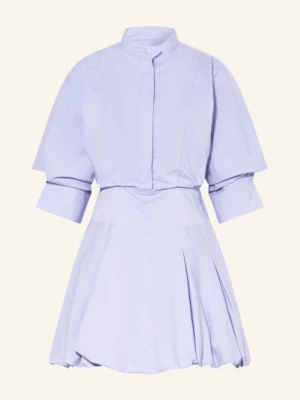 Simkhai Sukienka Effie Z Rękawem 3/4 blau