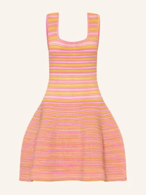 Simkhai Sukienka Koktajlowa Cally orange