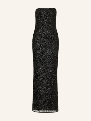 Simkhai Sukienka Wieczorowa Xyla Z Cekinami I Ozdobnymi Koralikami schwarz