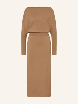 Simkhai Sukienka Z Dzianiny Janese beige