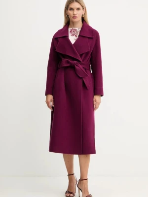 Simona Corsellini płaszcz wełniany