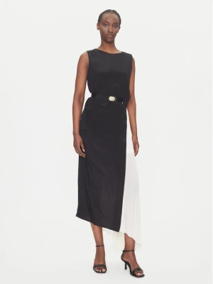 Simona Corsellini Sukienka koktajlowa P25CPAB01001 Kolorowy Slim Fit