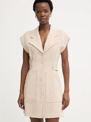 Simona Corsellini sukienka koszulowa z wiskozą