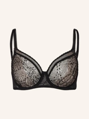 Simone Pérèle Biustonosz Z Fiszbinami Comète schwarz SIMONE PÉRÈLE