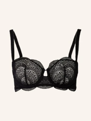 Simone Pérèle Biustonosz Z Fiszbinami Karma schwarz SIMONE PÉRÈLE