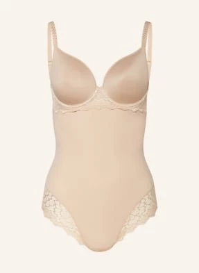 Simone Pérèle Body Z Fiszbinami Caresse beige SIMONE PÉRÈLE