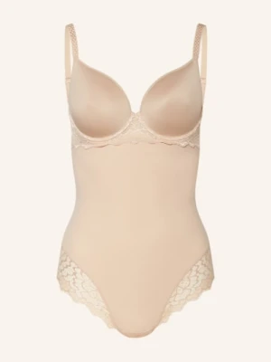Simone Pérèle Body Z Fiszbinami Caresse beige SIMONE PÉRÈLE