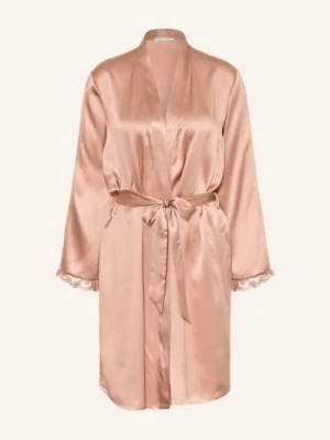 Simone Pérèle Damski Peniuar Love Me Z Jedwabiu rosa SIMONE PÉRÈLE