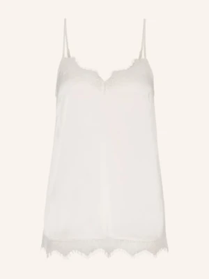 Simone Pérèle Góra Od Piżamy Satin Secrets Z Satyny rosa SIMONE PÉRÈLE