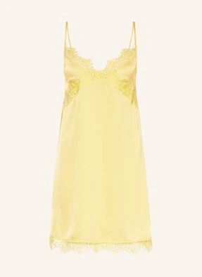 Simone Pérèle Negliż Satin Secrets Z Satyny gelb SIMONE PÉRÈLE
