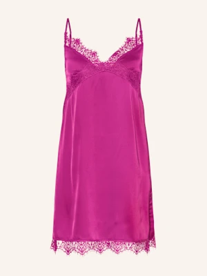 Simone Pérèle Negliż Satin Secrets Z Satyny pink SIMONE PÉRÈLE