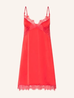 Simone Pérèle Negliż Satin Secrets Z Satyny pink SIMONE PÉRÈLE