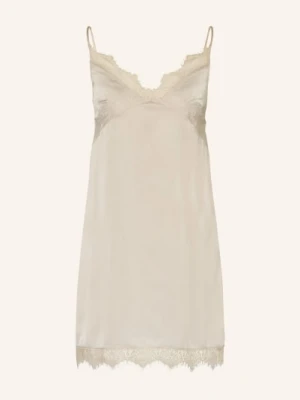 Simone Pérèle Negliż Satin Secrets Z Satyny rosa SIMONE PÉRÈLE