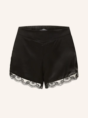 Simone Pérèle Szorty Od Piżamy Love Me Z Jedwabiu schwarz SIMONE PÉRÈLE