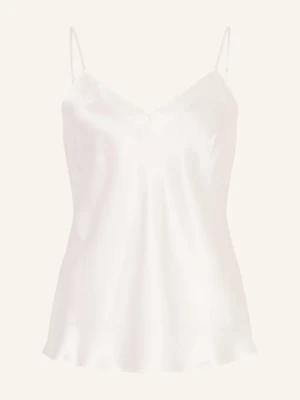 Simone Pérèle Top Od Piżamy Love Me Z Jedwabiu beige SIMONE PÉRÈLE