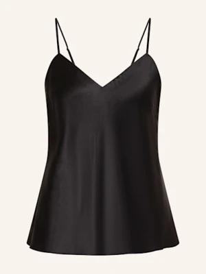 Simone Pérèle Top Od Piżamy Love Me Z Jedwabiu schwarz SIMONE PÉRÈLE