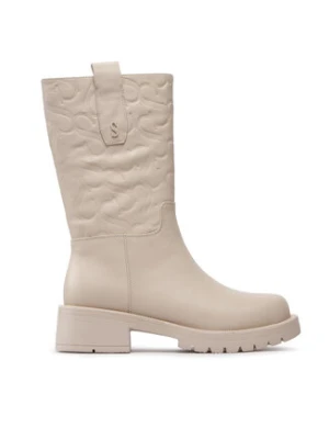 Simple Botki SL-26-02-000036 Beżowy
