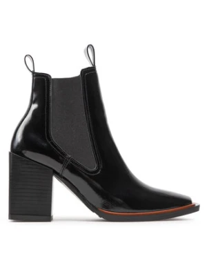 Simple Botki SL-34-02-000076 Czarny