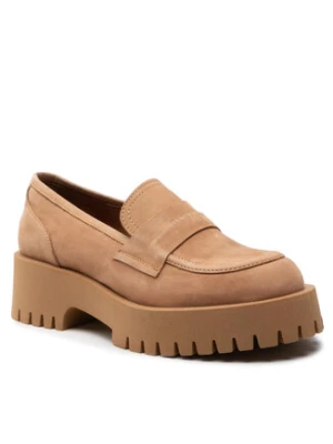 Simple Loafersy SL-30-02-000096 Beżowy