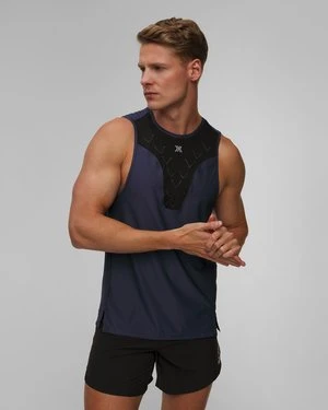 Singlet biegowy unisex X-Bionic Corefusion Run Tank granatowo-czarny