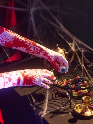 Sinsay - Akcesoria halloweenowe: rękawiczki i skarpetki - wielobarwny