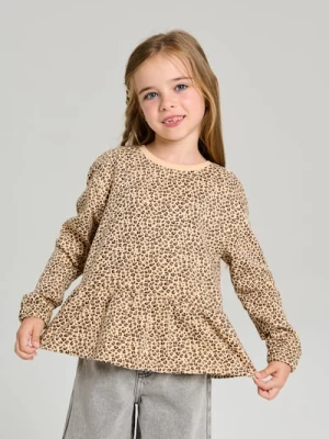 Sinsay - Bawełniana bluza - wielobarwny