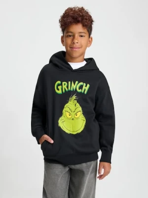 Sinsay - Bawełniana bluza z nadrukiem Grinch - czarny