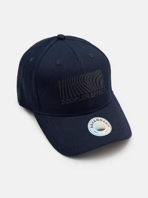 Sinsay - Bawełniana czapka z daszkiem - granatowy