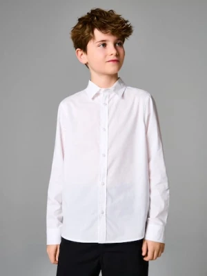 Sinsay - Bawełniana koszula - biały