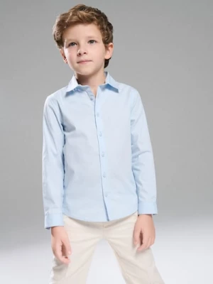 Sinsay - Bawełniana koszula - błękitny