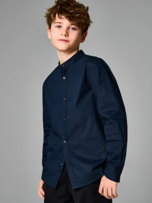 Sinsay - Bawełniana koszula - granatowy